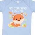 thumbnail image 4 of Inktastic My Cousins Love Me Little Fox Boys or Girls Baby Bodysuit, 4 of 5