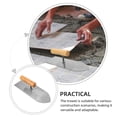 thumbnail image 6 of LOLIPPYY Plastering Trowel Steel Wood 2Pcs 9.6X3.4X2.8In, 6 of 10
