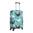 thumbnail image 3 of Naloa Lovely Roosters Elastic Suitcase Protector, Travel Suitcase Protector Cover Fits 18-32in Suitcase - Medium, 3 of 9