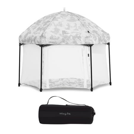 UPC: 0810063665364 | Dream On Me Onyx Baby Play Yard Set with Canopy Storm Grey Unisex