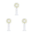 thumbnail image 4 of Maytalsory Ventilateur Portable Électrique Couleur Unie Été Réglable Ventilateurs de Refroidissement à Main Blanc Type 2 3Set, 4 of 6