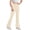 Khaki, variant on YDFCWXW Girl's Leggings Cross High Waisted Flare Pants Yoga Bootcut Pants Solid Color Full Length Bell Bottoms (Purple, 9-10 Years)