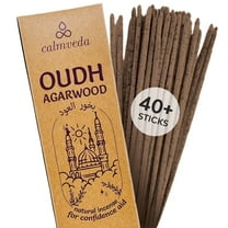 Mystic Oud Agarwood Incense Sticks -(40 Sticks, 9 inch)Resin Incense Made from Assam Oudh