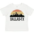 thumbnail image 3 of Inktastic Dallas Texas Skyline Vintage Boys or Girls Toddler T-Shirt, 3 of 5