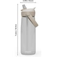 thumbnail image 2 of Camelbak Thrive™ Flip Straw Water Bottle 25oz , Clear, 2 of 7