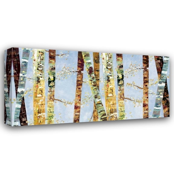 Carmen Dolce 24x14 Gallery Wrapped Canvas Wall Art Titled - Bark Abstract