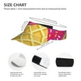 thumbnail image 4 of Disketp Red Ice Cream Sun Visors for Women Men Unisex Tennis Golf Visor Hat Adjustable Summer Hats Sport Outdoor Visor Hat UV Protection Cap, 4 of 8