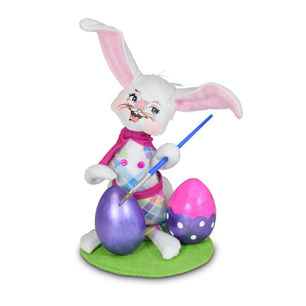 Annalee Dolls 2023 Spring 6in Easter Artist Bunny Plush New with Tag