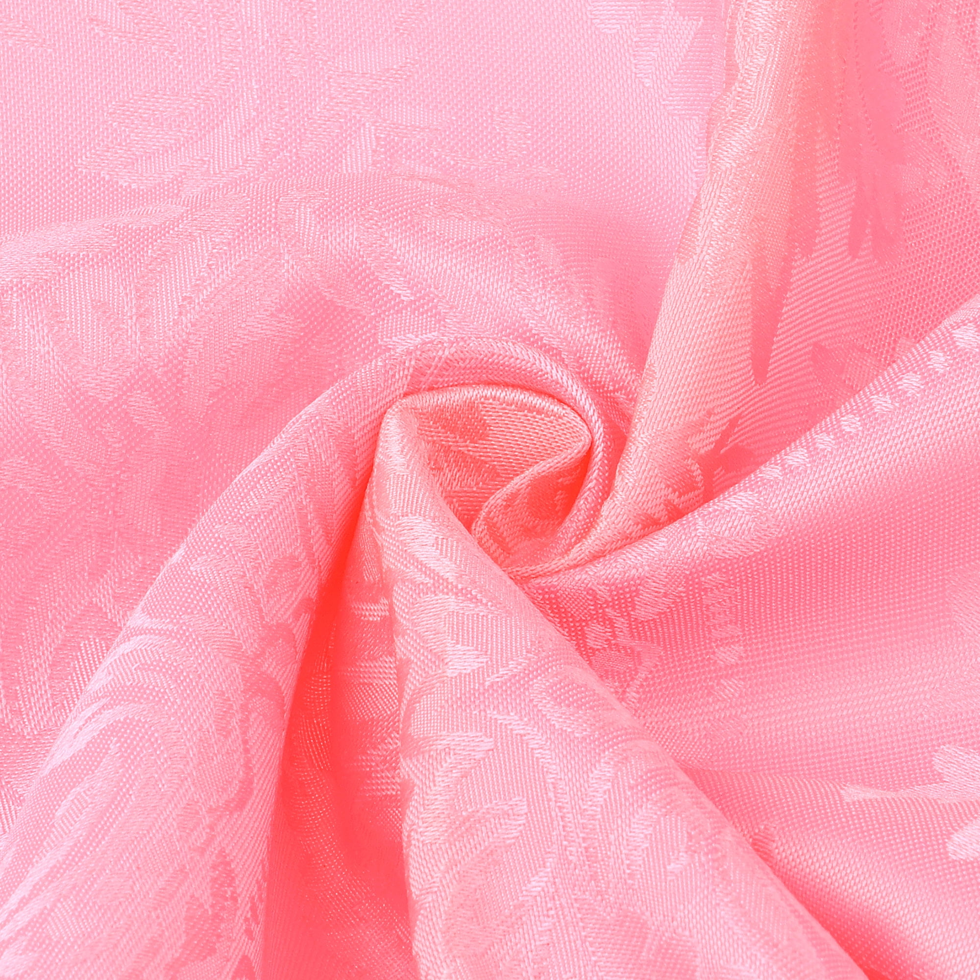Unique Bargains 6 Pack Polyester Napkins Printed Floral Napkins for Party and Christmas Pink