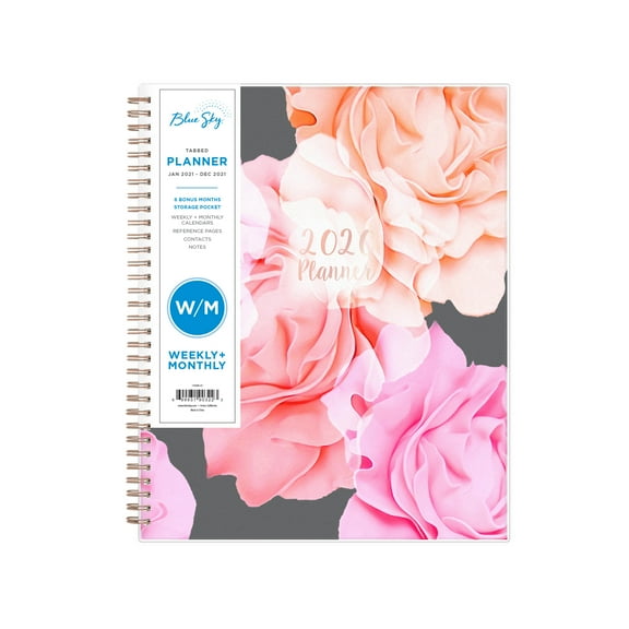 Blue Sky 2021 Weekly & Monthly Planner, 8.5" x 11", Joselyn
