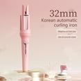thumbnail image 7 of Tnobhg 32MM Automatic Curling Iron 3 Temperature Adjustable Fast Heating Wired Hair Curler Negative Ions Ceramic Curling Wand Women Hair Styling Tools Birthday Gift, 7 of 7