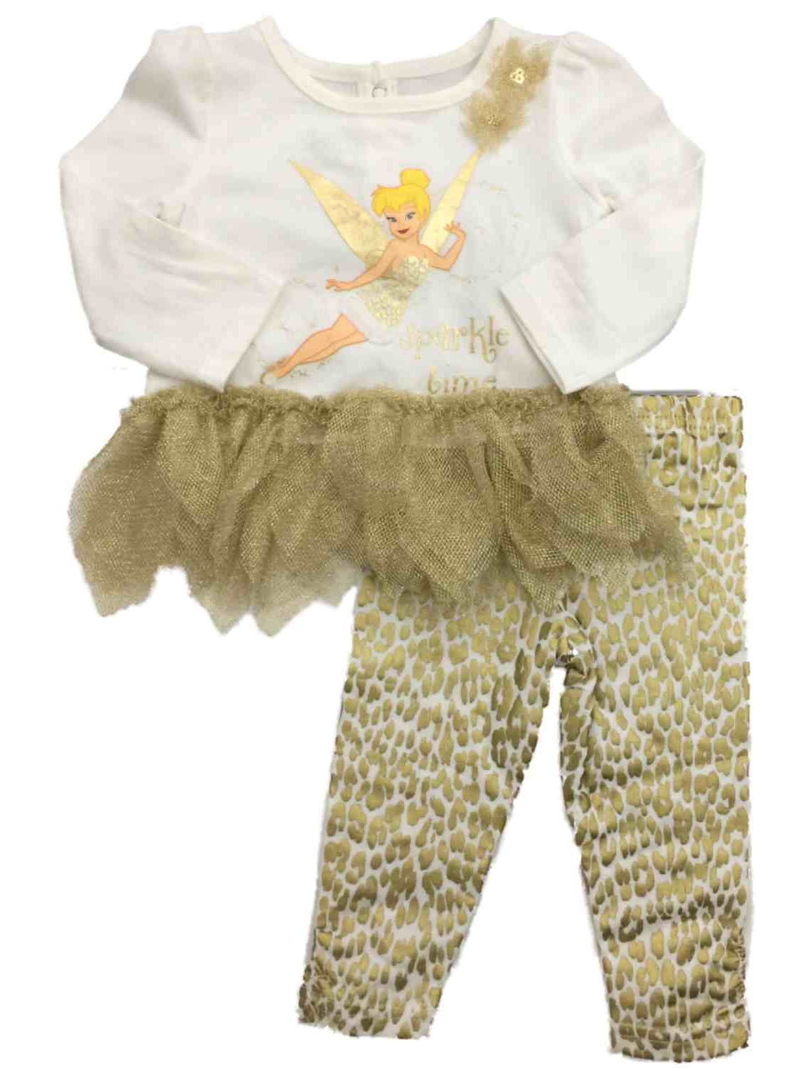 infant gold leggings