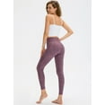 thumbnail image 3 of LOMGXIU Womens High Waist Running Workout Yoga Leggings with Side Pockets, 3 of 6
