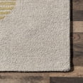 thumbnail image 5 of nuLOOM Susie Geometric Striped Wool Area Rug, 6' x 9', Ivory, 5 of 9