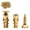 50 Sets, variant on Hinge Repair Screw & Expansion Anchor, 6 x 14mm Short Wall Anchor Set for Cabinet Door Hinge Thread Repair