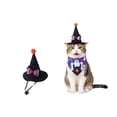 thumbnail image 2 of Kiddiway Halloween Hat and Bandana Costume – Accessory Set for Dogs and Cats, Perfect for Halloween Decor, Celebrations, and Trick-or-Treat Photos,B, 2 of 8