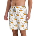 thumbnail image 2 of Fotbe Rabbit And Carrot Trajes de Baño Estampados para Hombre, Shorts de Verano de Secado Rápido, Ropa de Playa, Bañadores-Medium, 2 of 6