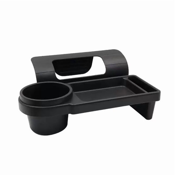 Clearance Under $6 Car Window Cup Holder – Door Mount Tray with Phone Stand for Vehicle Organization