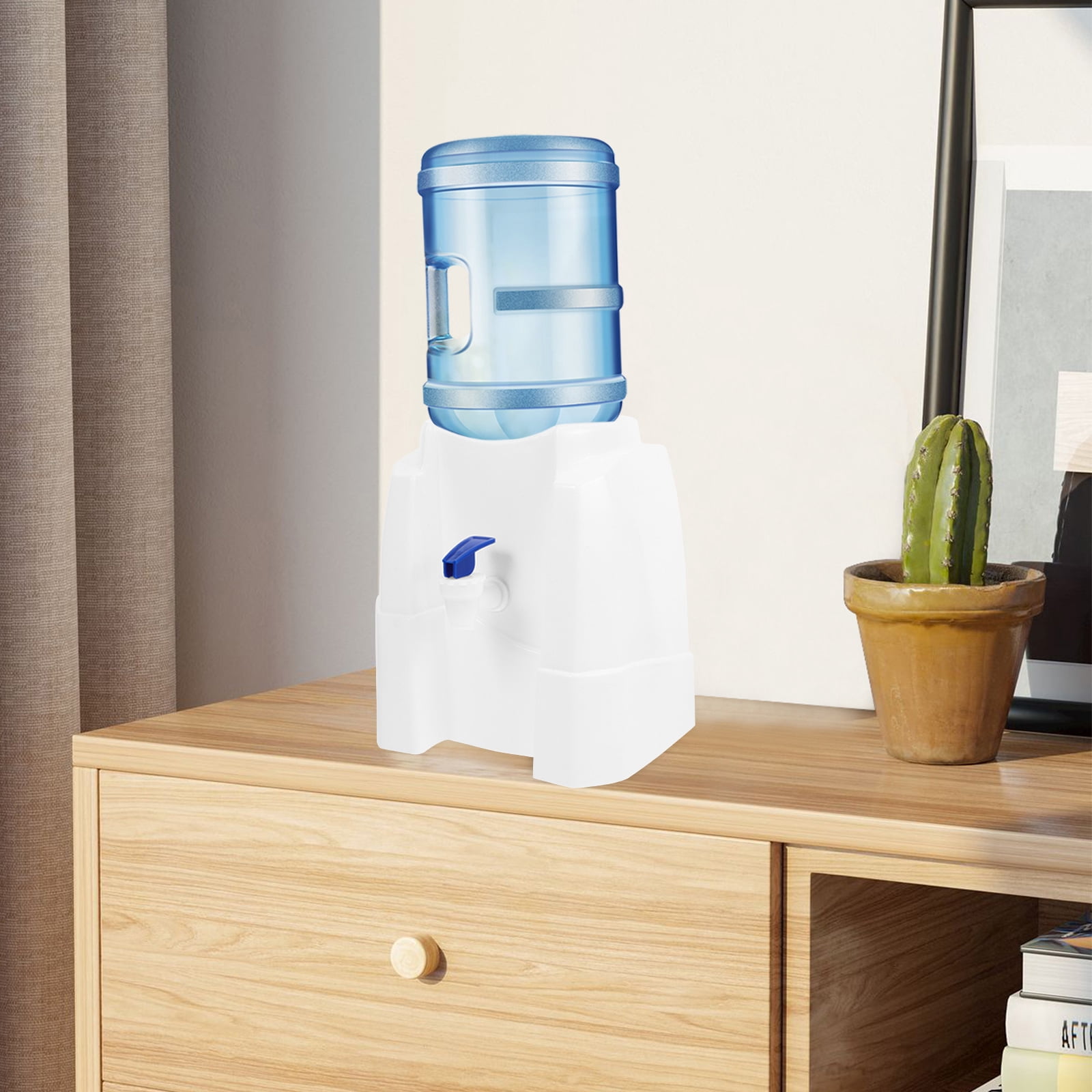 Raindrops Portable Countertop Cold Water Dispenser with Faucet PP Material Multi Color