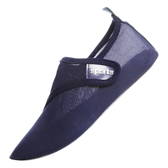 TIREOW Mens Womens Water Sports Shoes Transparent Mesh Barefoot Quick-Dry Aqua Yoga Socks Slip-on or Swim Beach Pool Surf Yoga Shoes Influence Casual Slip on Shoes