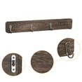 thumbnail image 3 of Wall-Mounted Coat Rack Entrance Hangers 4 Key Hooks, 3 of 4
