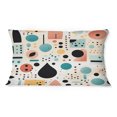 thumbnail image 3 of Designart "Serenade Of Soft Geometry And Colors I" Geometric Throw Pillow - Modern Pillow For Couch - Insert And Pillows Covers For Bedroom Decor, 3 of 5