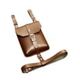 thumbnail image 5 of Sharprepublic Medieval Belt Pouch Multifunctional Waist Bag for Carnival Outdoor Halloween Brown, 5 of 8
