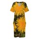 thumbnail image 4 of Vestido de fiesta de lujo para mujer con bolsillos sueltos y ramo de dientes de león, vestido de verano, 4 of 7