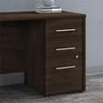 thumbnail image 2 of Office 500 16W 3 Drawer File Cabinet in Black Walnut - Engineered Wood, 2 of 7