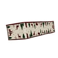 thumbnail image 3 of Christmas Festivals Anti-stain Table Runner Polyester Mat Tablecloth Hotel Dining Holiday Party Cover Decoration type1 13*70in/33x178cm, 3 of 9