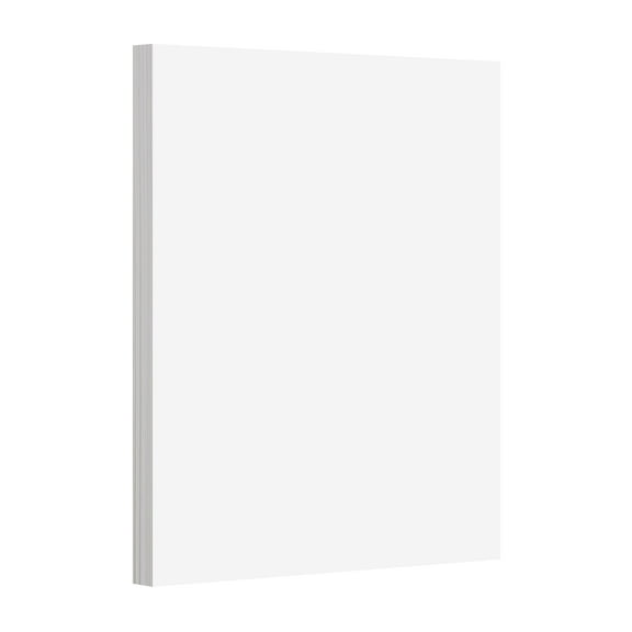 White Card Stock Paper, 67lb Cover Medium Weight Cardstock, for Arts & Crafts, Coloring, Announcements, Stationary Printing at School, Office, Home