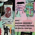 thumbnail image 5 of Graffiti Shower Curtain, Abstract Art and Skull Design, Colorful and Cool Bathroom Decor Novelty Shower Curtain, Water Repellent and Durable Fabric - 72 x 72 Inches - 12 Hooks Included, 5 of 6