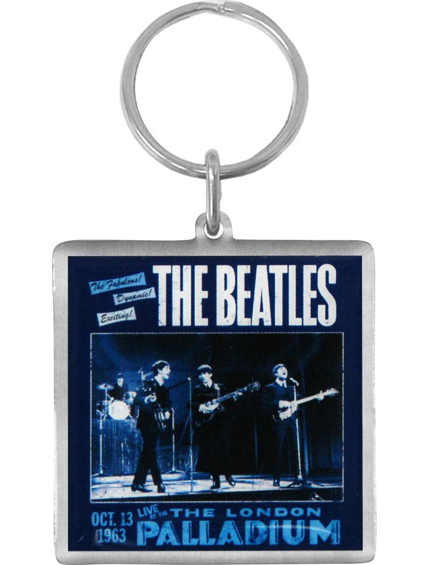 SGT PEPPER KEYCHAIN METAL KEYRING OFFICIAL LICENSED THE BEATLES 