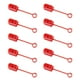 thumbnail image 1 of Lote de 10 tapones antipolvo de goma para conector macho y hembra XT60. rojo, 1 of 8