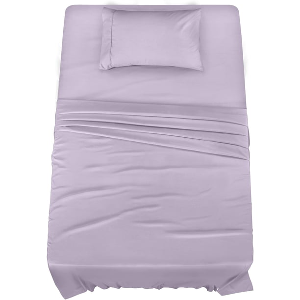 Juego de sábanas Utopia Bedding, de microfibra cepillada, color lavanda