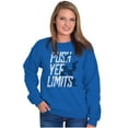 thumbnail image 3 of Popeye The Sailor Man Push Yer Limits Sweatshirt for Men or Women Brisco Brands M, 3 of 6