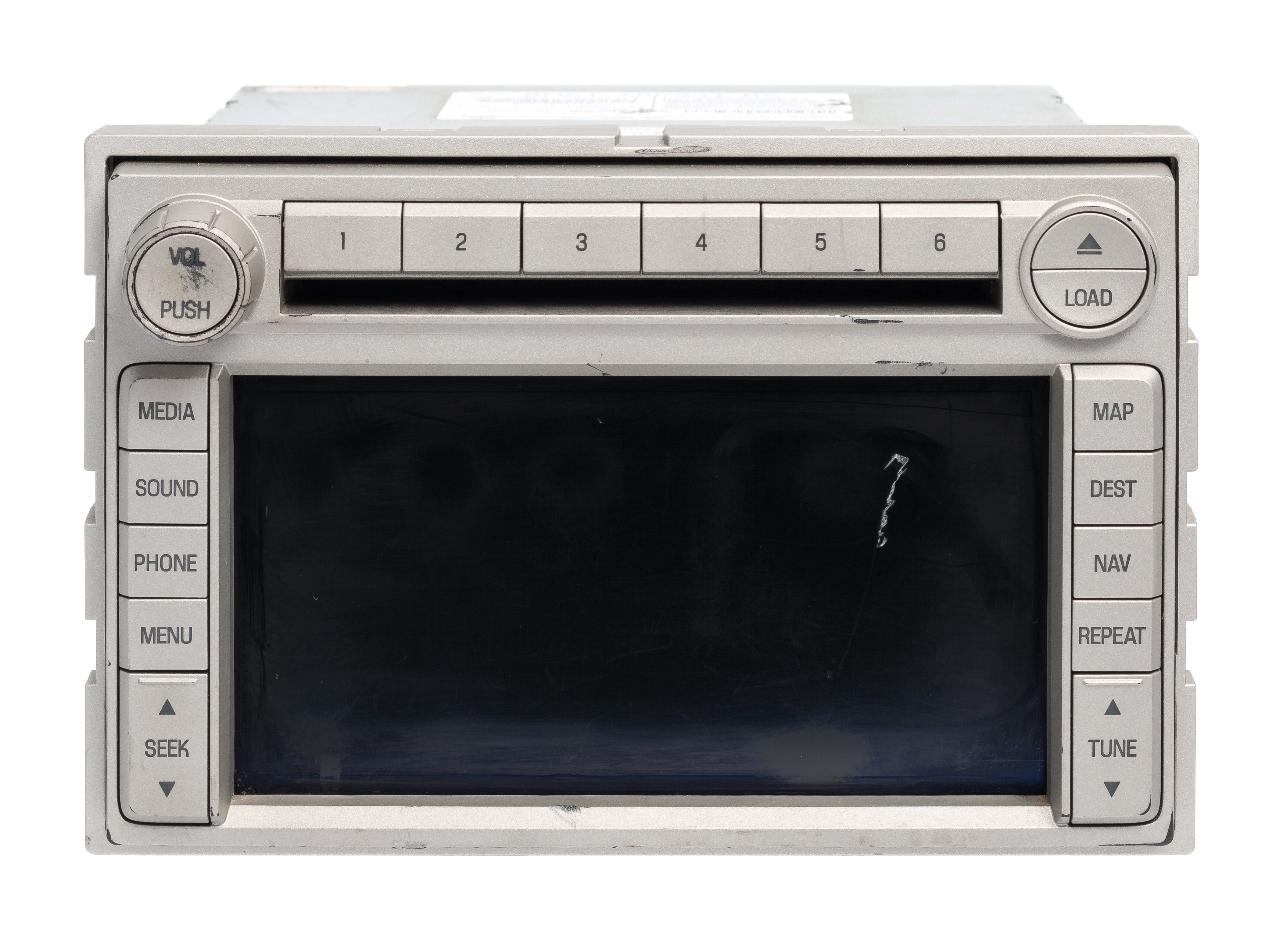 Restored 2008 Lincoln MKZ AM-FM Radio 6 CD Player MP3 with Navigation ...