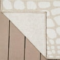 thumbnail image 3 of Indoor/Outdoor Pebbles Area Rug 6x9 - Beige / White - WKK20701, 3 of 3