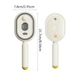 thumbnail image 3 of Sakerplus Hair Brush With Water Spray Electric Spray Air Cushion Massage Comb, Liquid Spraying Hair Brush with Air Cushion Teeth for Wet Dry Hair Styling and Daily Grooming (1, Beige), 3 of 32