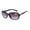 Black, variant on V.W.E. Women Oversize Oval Sunglasses Bifocal - Outdoor Fashion Reading Glasses With UV Protection +2.50