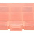 thumbnail image 3 of Thinsony 10 Grid Plastic Jewelry Removable Storage Box Beads Container Earring Orange 12.8x6.5x2.2cm 1Set, 3 of 6