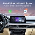 thumbnail image 4 of ZWNAV Ultra-Thin 12.3 Inch Wireless CarPlay+Android Auto Retain Original Car Function Car Radio Stereo Multimedia Receiver for BMW X5/X6 2017-2018 Compatible with Original Car EVO System, 4 of 11