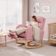 thumbnail image 2 of Yeshouse Mecedora, silla de guardería con almohada, sillón mecedor decorativo para sala de estar, dormitorio, sala de lactancia, 2 of 8