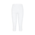 thumbnail image 5 of Capri for Women Stretchy High Waisted Pull On Faux Demin Capri Leggings Spring Summer Trendy Workout Gym Yoga Pants, L, 5 of 9