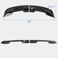 thumbnail image 3 of Spec-D Tuning Glossy Black "GT500 Style" Rear Trunk Wing Spoiler For 2015-2022 Ford Mustang GT Models, 3 of 7