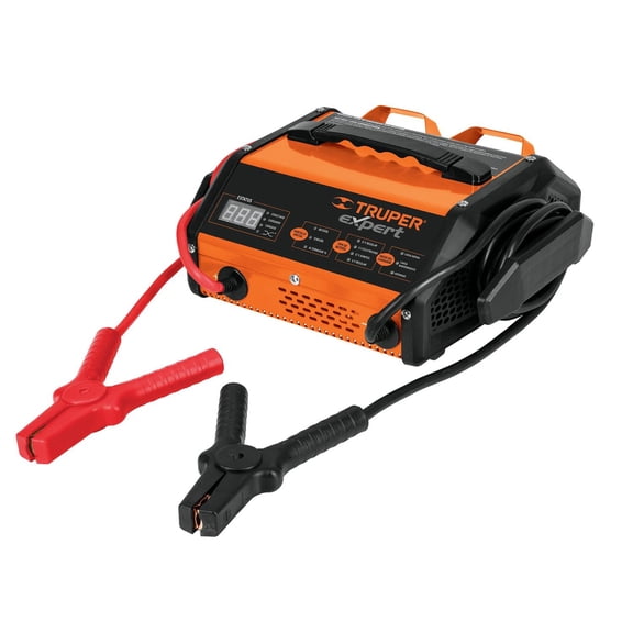 Truper CARBA-50X Cargador de 75 A para baterías de 6 y 12 V, Expert Truper CARBA-50X