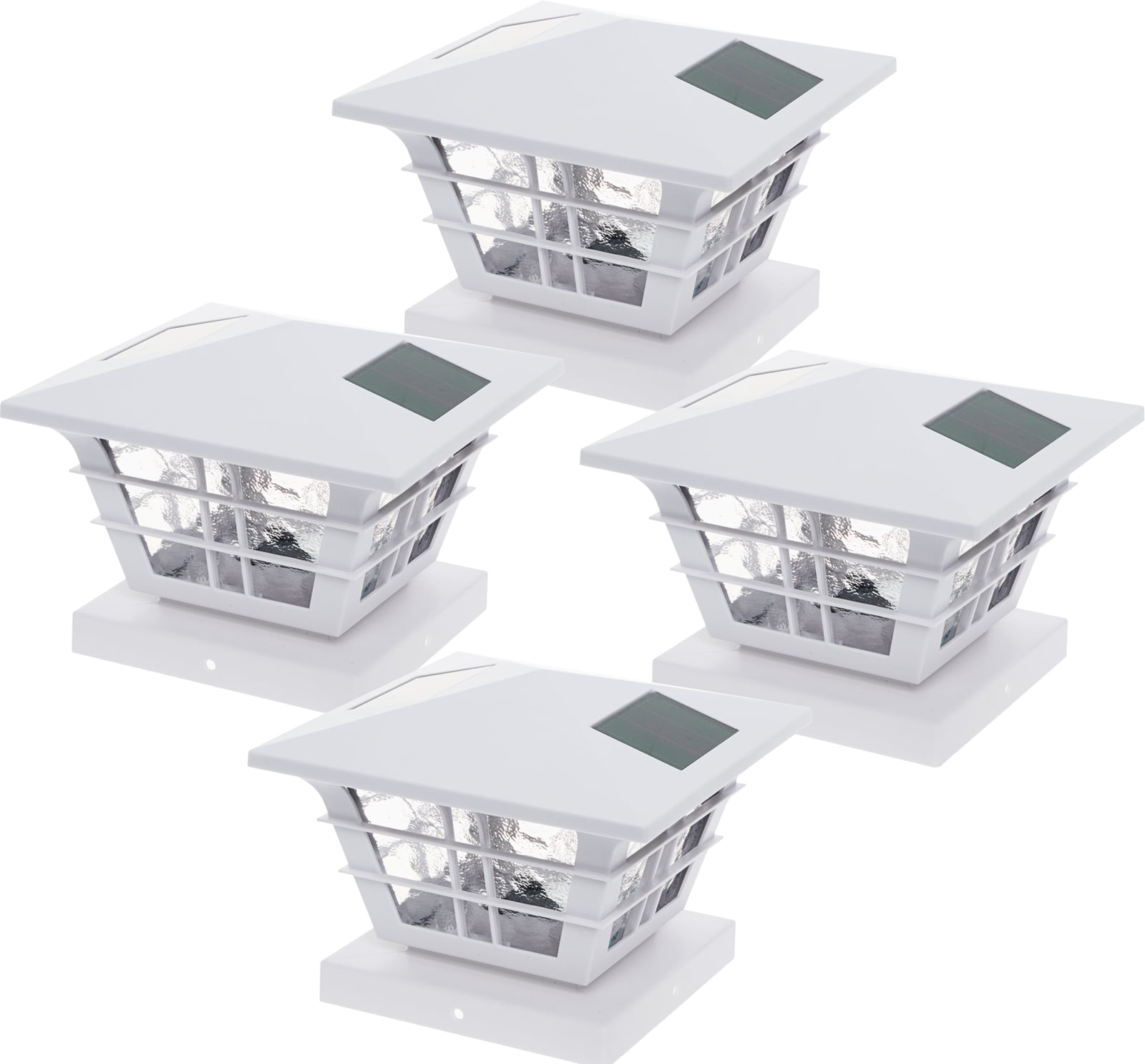 Cape Cod 5x5 Solar Powered Post Cap Light with 4x4 Base ... Cape Cod 5x5 Solar Powered Post Cap Light with 4x4 Base ...