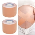 thumbnail image 4 of Pregnancy Relief Tape, Excellent Tensile Strength Elastic 5meter Water Textured Adhesive Strong Adhesion Skin Friendly Maternity Belt  For Reduce Burden, 4 of 8