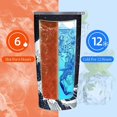 thumbnail image 6 of Japanese Great Wave Astronaut Sky Tumbler Cup with Lid And Straw,20oz Insulated Double Wall Stainless Steel Travel Coffee Tumbler Mug, 6 of 6