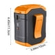 thumbnail image 3 of Ventilador de cintura colgante para acampar y hacer senderismo, con carga USB, portátil para exteriores, mini ventilador portátil con clip para el cuello, ventilador de cintura de plástico, 3 of 6